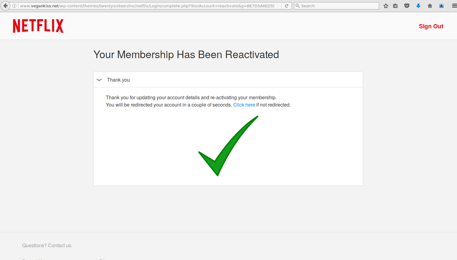 New Email Scam Using Fake Netflix Website